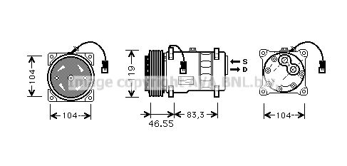 AVA QUALITY COOLING Kompressor,kliimaseade CNK019